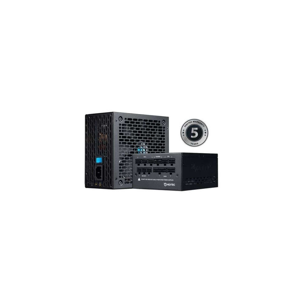 Fuente de Alimentación Hiditec GDX750 V2/ 750W/ Ventilador 14cm/ ATX 3.0/ PCIe 5.0/ 80 Plus Gold | Fuentes
