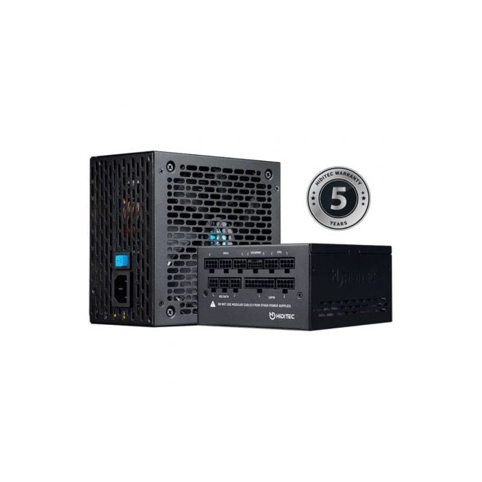 Fuente de Alimentación Hiditec GDX750 V2/ 750W/ Ventilador 14cm/ ATX 3.0/ PCIe 5.0/ 80 Plus Gold | Fuentes