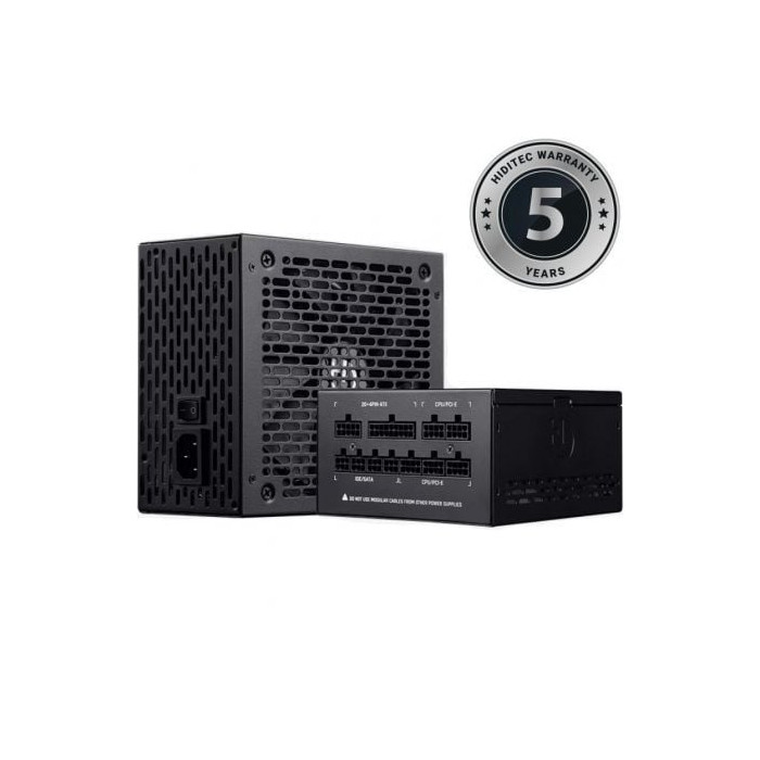 Fuente de Alimentación Hiditec BZX850 V2/ 850W/ Ventilador 14cm/ 80 Plus Bronze | Fuentes