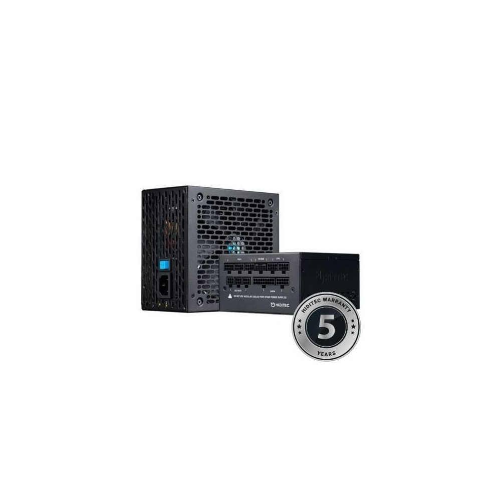 Fuente de Alimentación Hiditec GDX850 V3/ 850W/ Ventilador 14cm/ ATX 3.1/ PCIe 5.1/ 80 Plus Gold | Fuentes