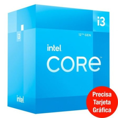 Procesador Intel Core i3-12100F 3.30GHz Socket 1700 | Procesadores