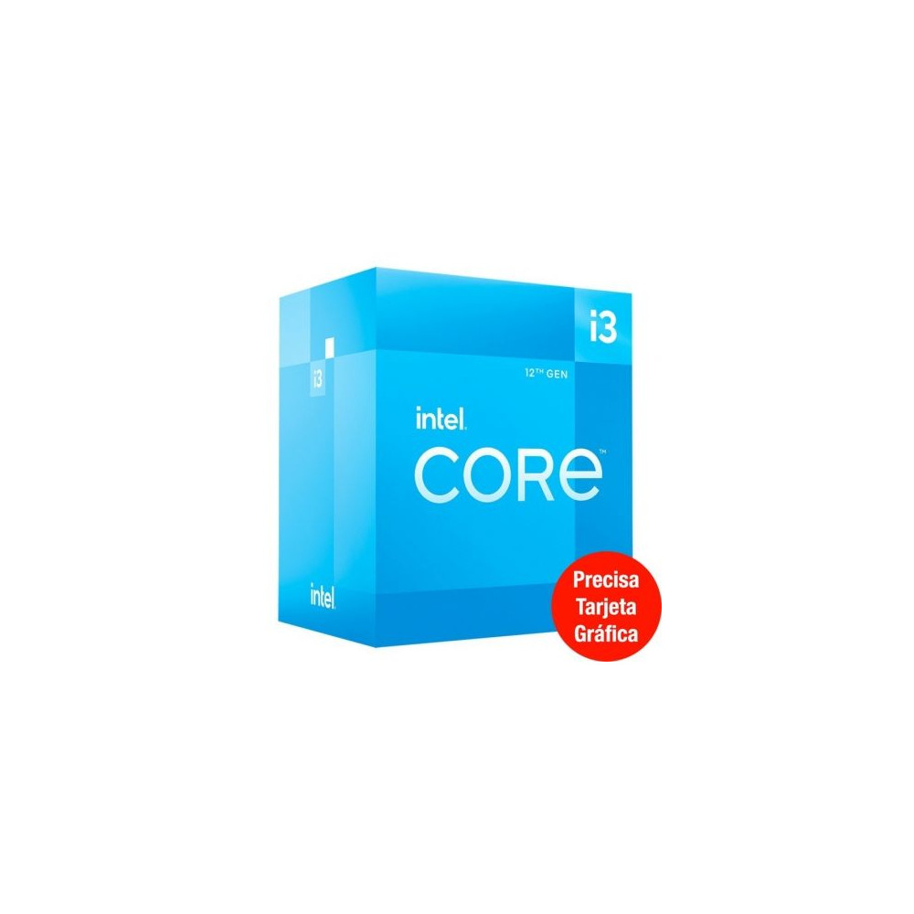 Procesador Intel Core i3-12100F 3.30GHz Socket 1700 | Procesadores