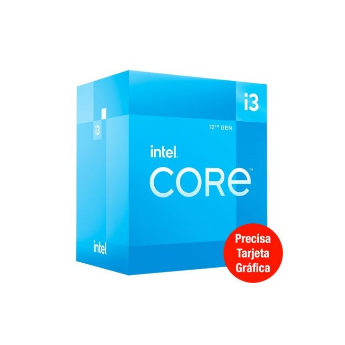 Procesador Intel Core i3-12100F 3.30GHz Socket 1700 | Procesadores