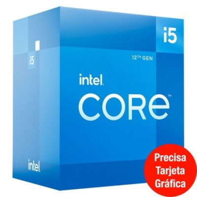 Procesador Intel Core i5-12400F 2.50GHz Socket 1700 | Procesadores