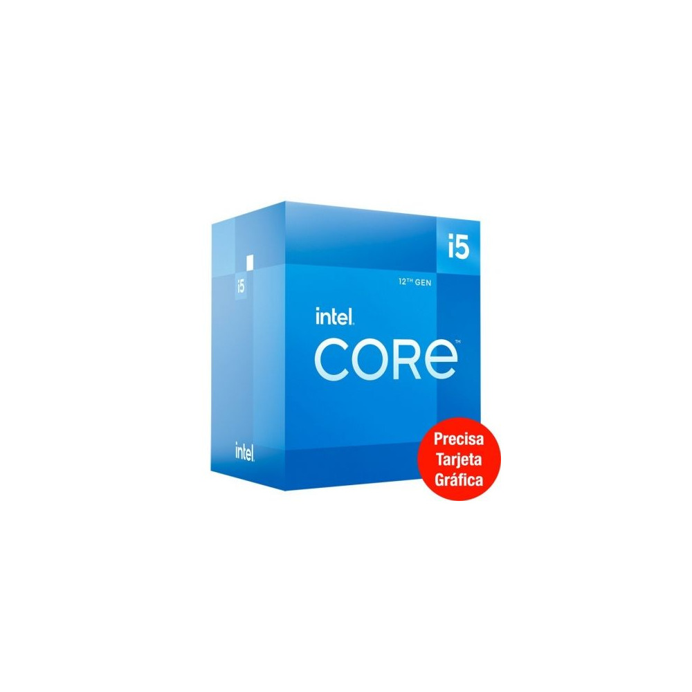 Procesador Intel Core i5-12400F 2.50GHz Socket 1700 | Procesadores