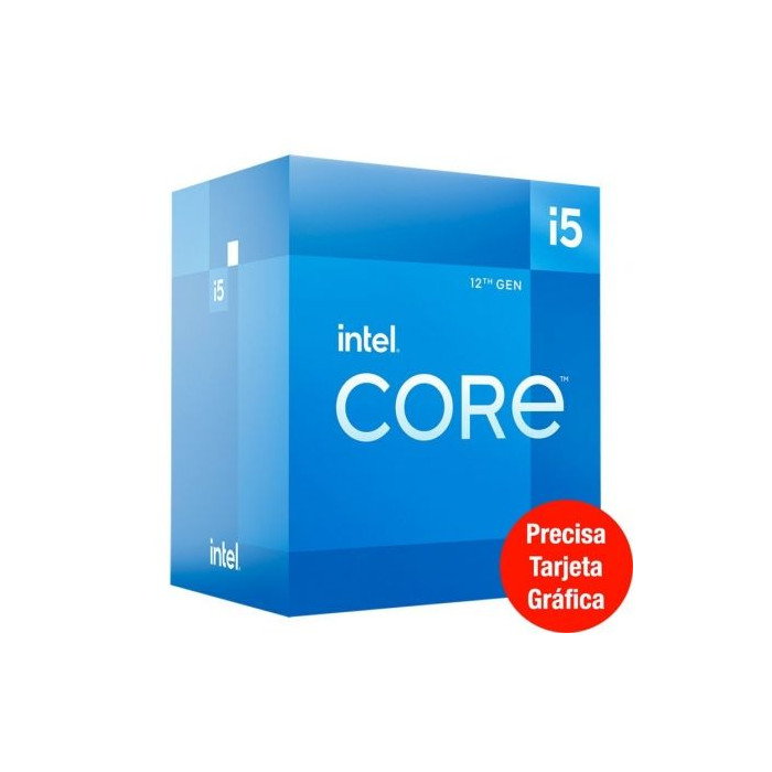Procesador Intel Core i5-12400F 2.50GHz Socket 1700 | Procesadores