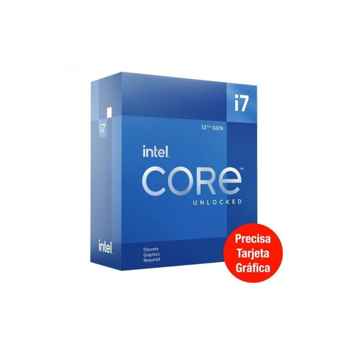 Procesador Intel Core i7-12700KF 3.60GHz Socket 1700 | Procesadores