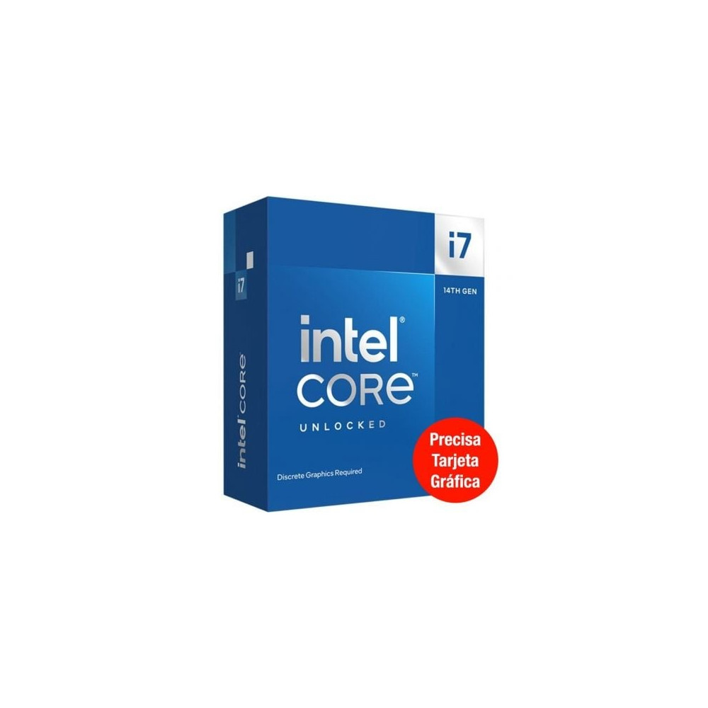 Procesador Intel Core i7-14700KF 3.40GHz Socket 1700 | Procesadores