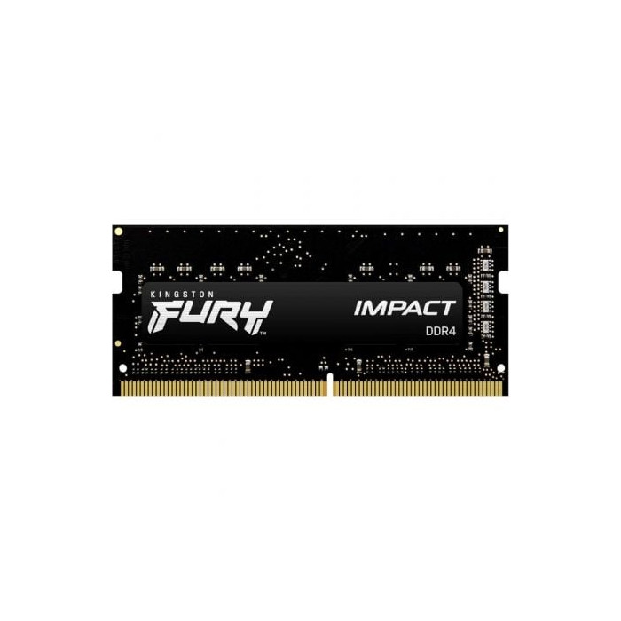 Memoria RAM Kingston FURY Impact 16GB/ DDR4/ 3200MHz/ 1.2V/ CL20/ SODIMM | Memoria RAM
