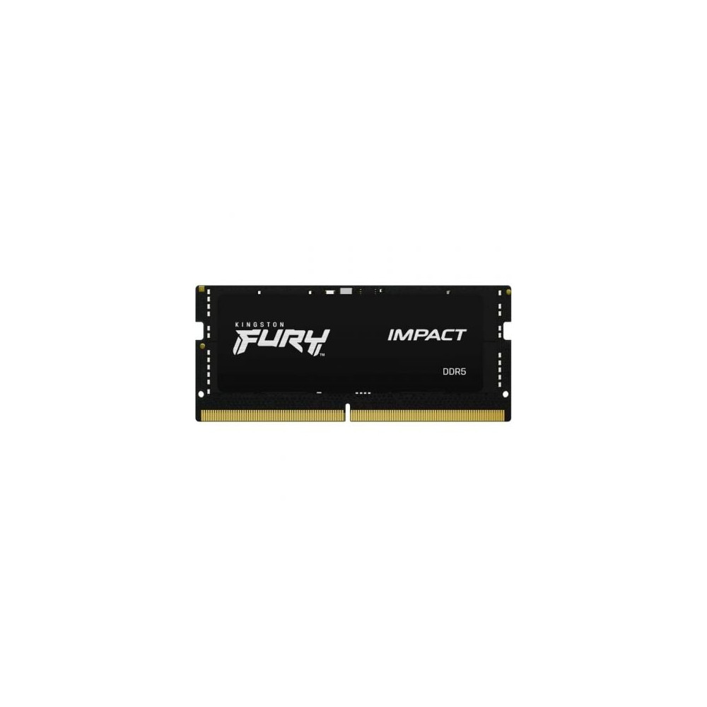 Memoria RAM Kingston FURY Impact 16GB/ DDR5/ 5600MHz/ 1.1V/ CL40/ SODIMM | Memoria RAM