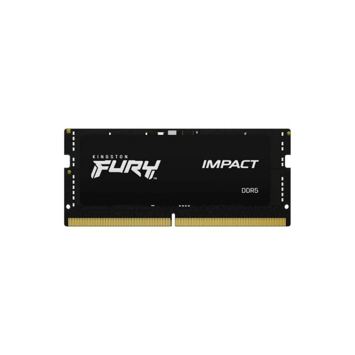Memoria RAM Kingston FURY Impact 16GB/ DDR5/ 5600MHz/ 1.1V/ CL40/ SODIMM | Memoria RAM