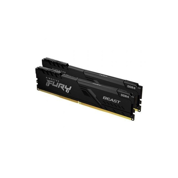 Memoria RAM Kingston FURY Beast 2 x 8GB/ DDR4/ 3200MHz/ 1.35V/ CL16/ DIMM | Memoria RAM