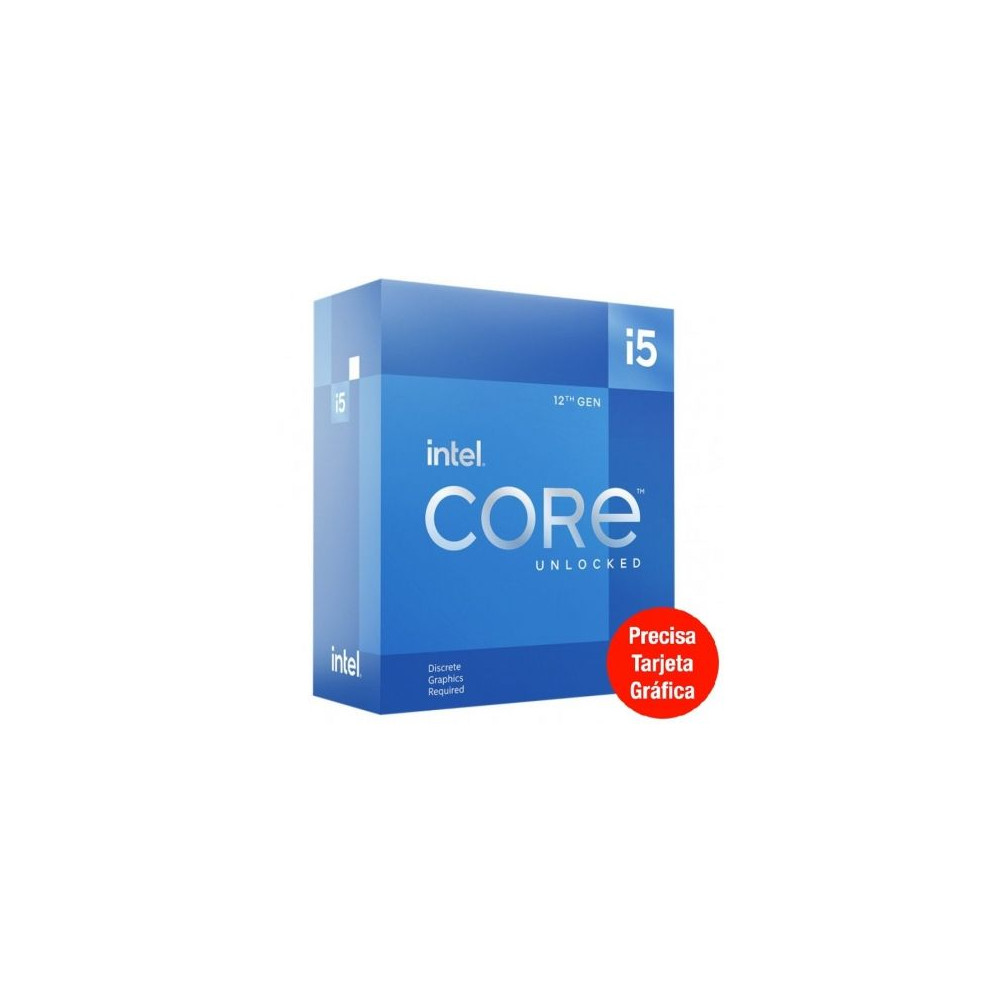 Procesador Intel Core i5-12600KF 3.70GHz Socket 1700 | Procesadores
