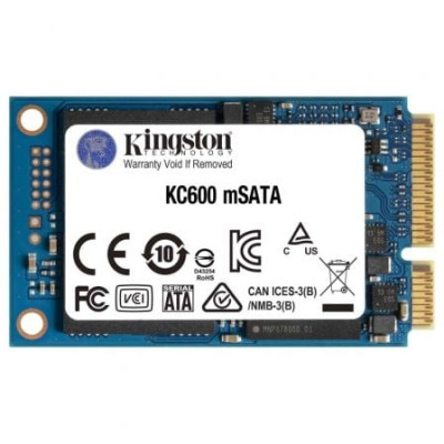Disco SSD Kingston KC600 1TB/ mSATA/ Full Capacity | SSD