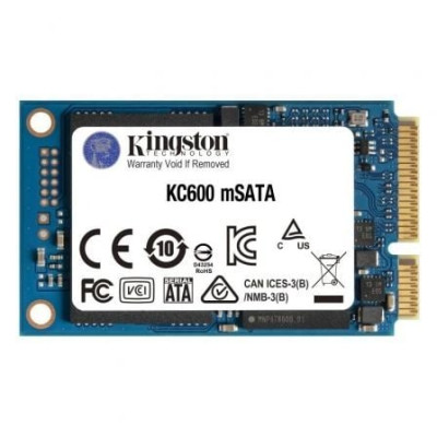 Disco SSD Kingston KC600 256GB/ mSATA/ Full Capacity | SSD