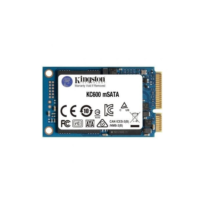 Disco SSD Kingston KC600 256GB/ mSATA/ Full Capacity | SSD