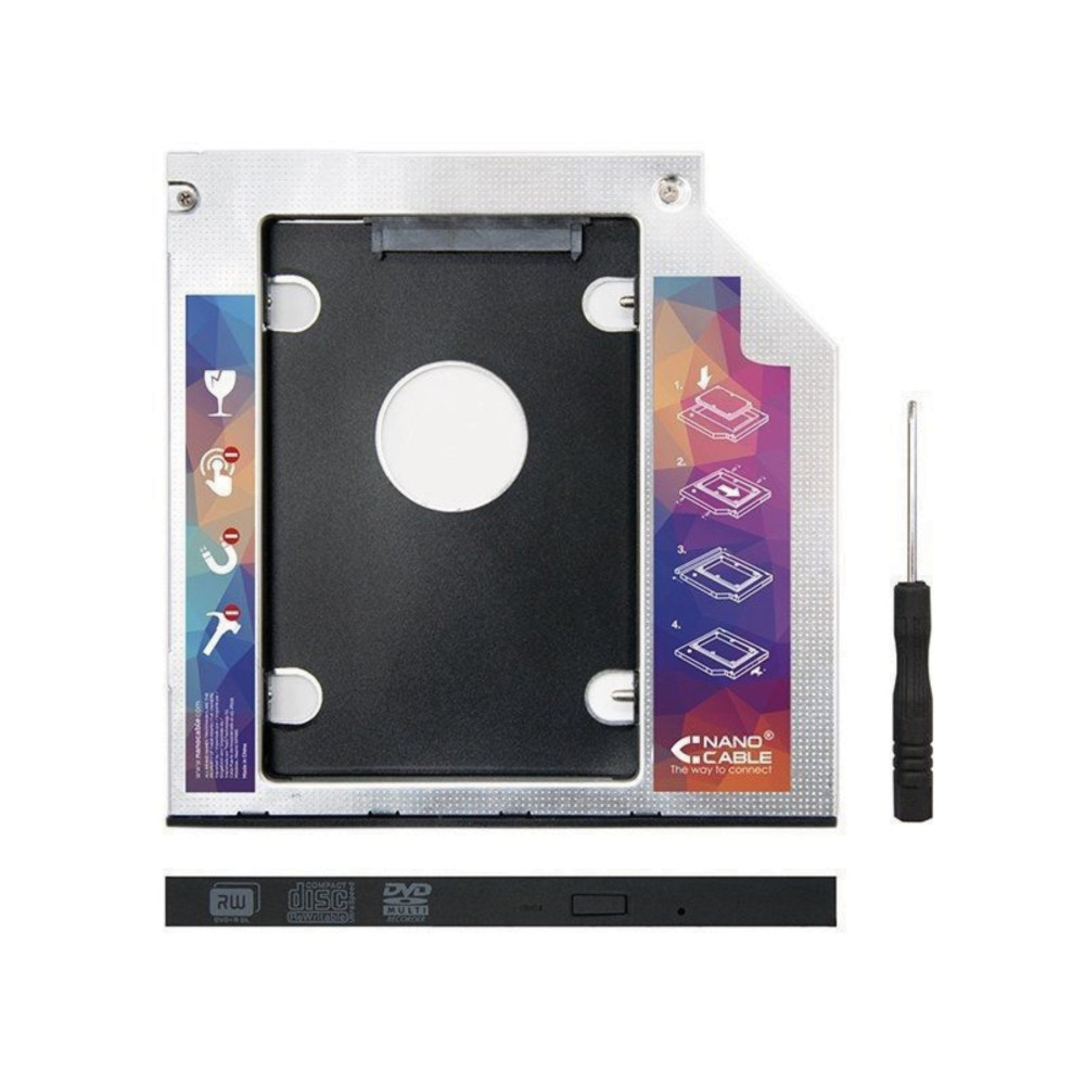 Adaptador Nanocable 10.99.0101 para 1x disco duro de 2.5' | Adaptadores de Disco