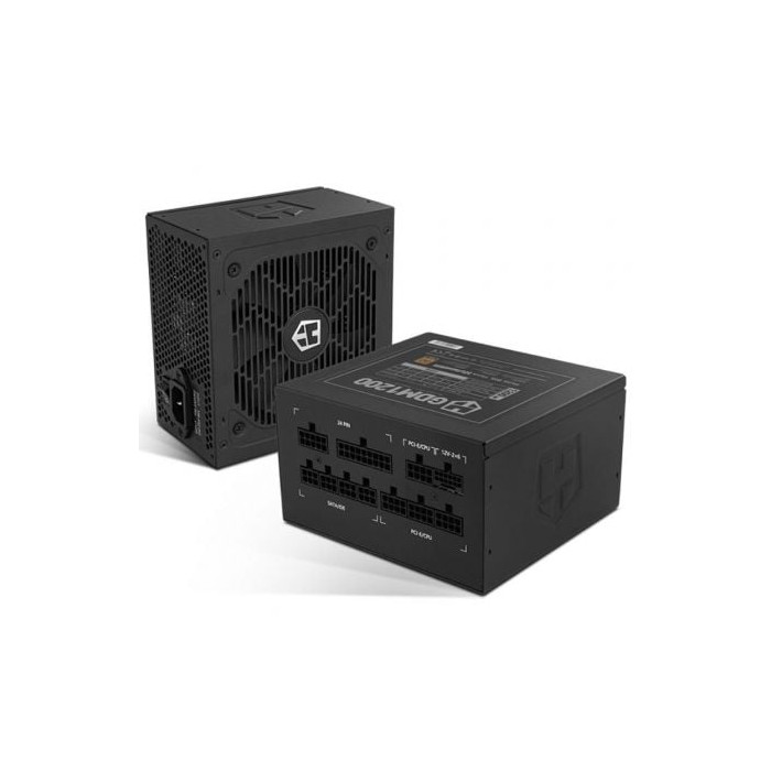 Fuente de Alimentación Nox Hummer GDM/ 1200W/ Ventilador 12cm/ ATX 3.1/ PCIe 5.1/ 80 Plus Gold | Fuentes