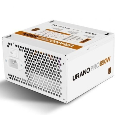 Fuente de Alimentación Nox Hummer Urano Pro White/ 850W/ Ventilador 12cm/ 80 Plus Bronze | Fuentes