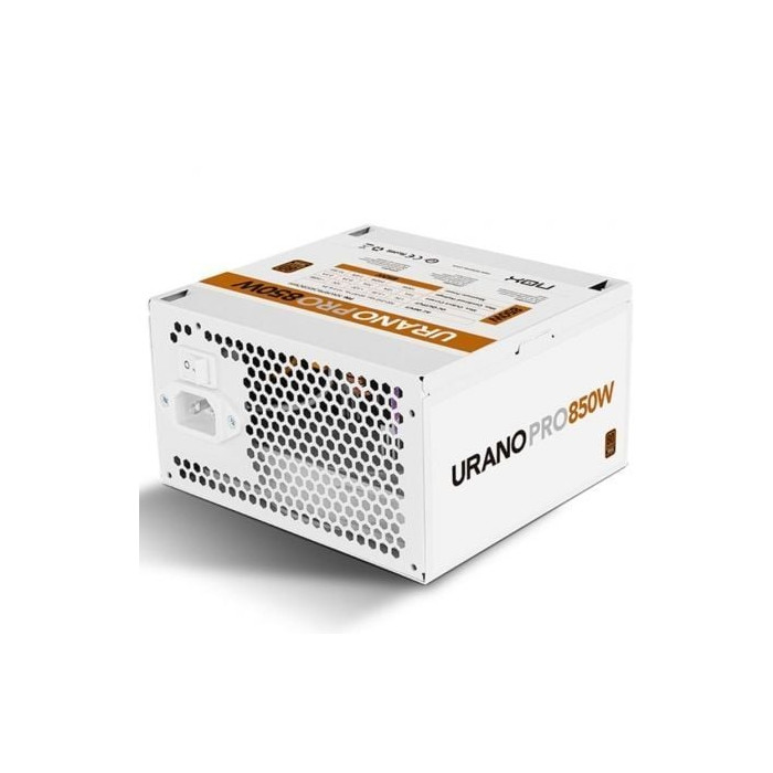 Fuente de Alimentación Nox Hummer Urano Pro White/ 850W/ Ventilador 12cm/ 80 Plus Bronze | Fuentes