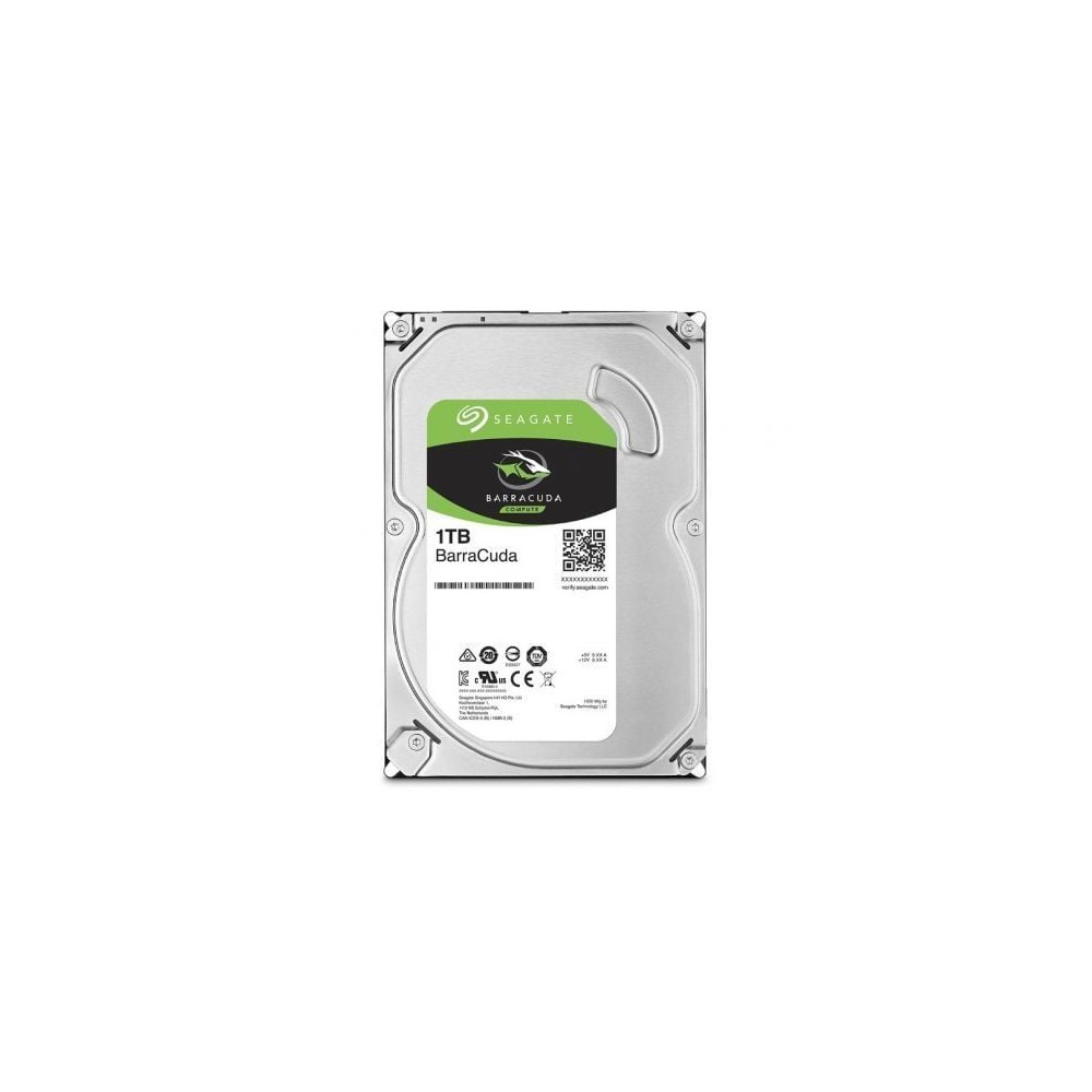 Disco Duro Seagate BarraCuda 1TB/ 3.5'/ SATA III/ 256MB | HDD