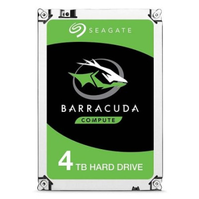 Disco Duro Seagate BarraCuda 4TB/ 3.5'/ SATA III/ 256MB | HDD