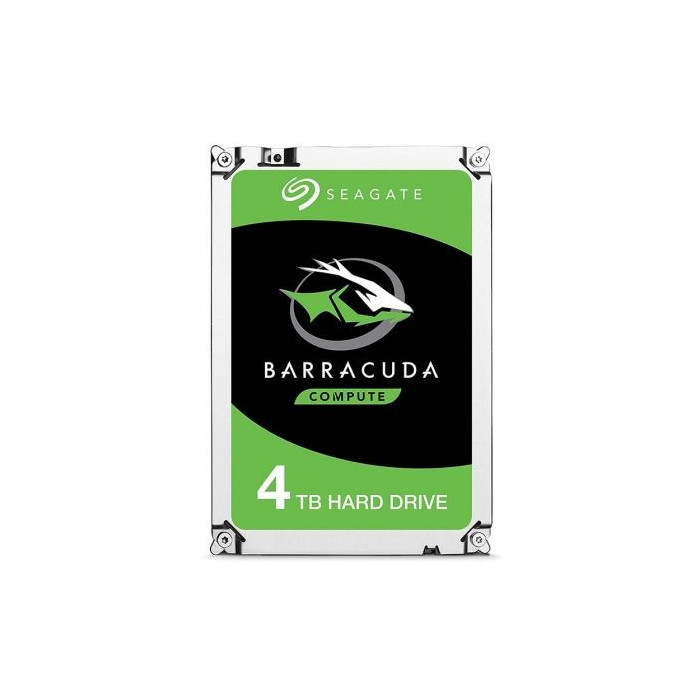 Disco Duro Seagate BarraCuda 4TB/ 3.5'/ SATA III/ 256MB | HDD