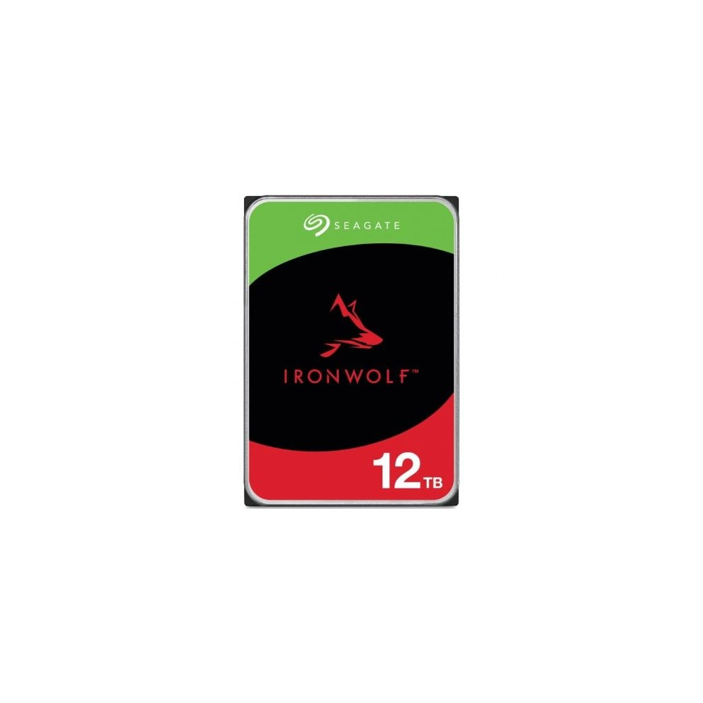 Disco Duro Seagate IronWolf NAS ST12000VN0008 12TB/ 3.5'/ SATA III/ 256MB | HDD