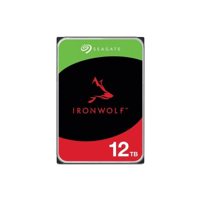 Disco Duro Seagate IronWolf NAS ST12000VN0008 12TB/ 3.5'/ SATA III/ 256MB | HDD