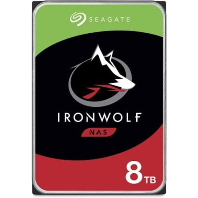 Disco Duro Seagate IronWolf NAS ST8000VN004 8TB/ 3.5'/ SATA III/ 256MB | HDD