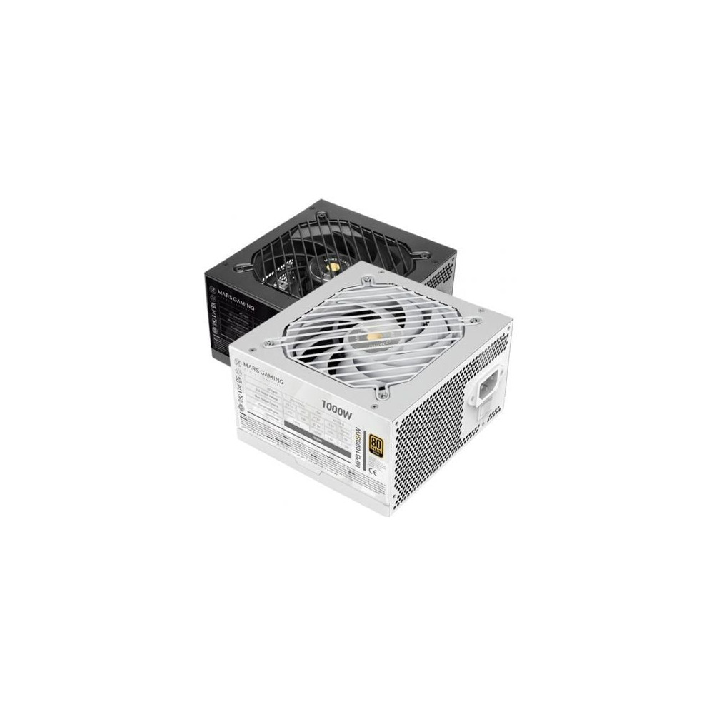 Fuente de Alimentación Mars Gaming MPB1000SI/ 1000W/ Ventilador 12cm/ 80 Plus Gold | Fuentes