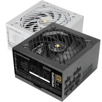 Fuente de Alimentación Mars Gaming MPB650PSI/ 650W/ Ventilador 12cm/ 80 Plus Gold | Fuentes