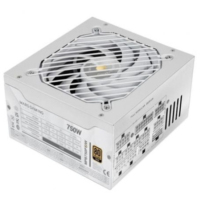 Fuente de Alimentación Mars Gaming MPB750PSI/ 750W/ Ventilador 14cm/ ATX 3.1/ PCIe 5.1/ 80 Plus Gold | Fuentes