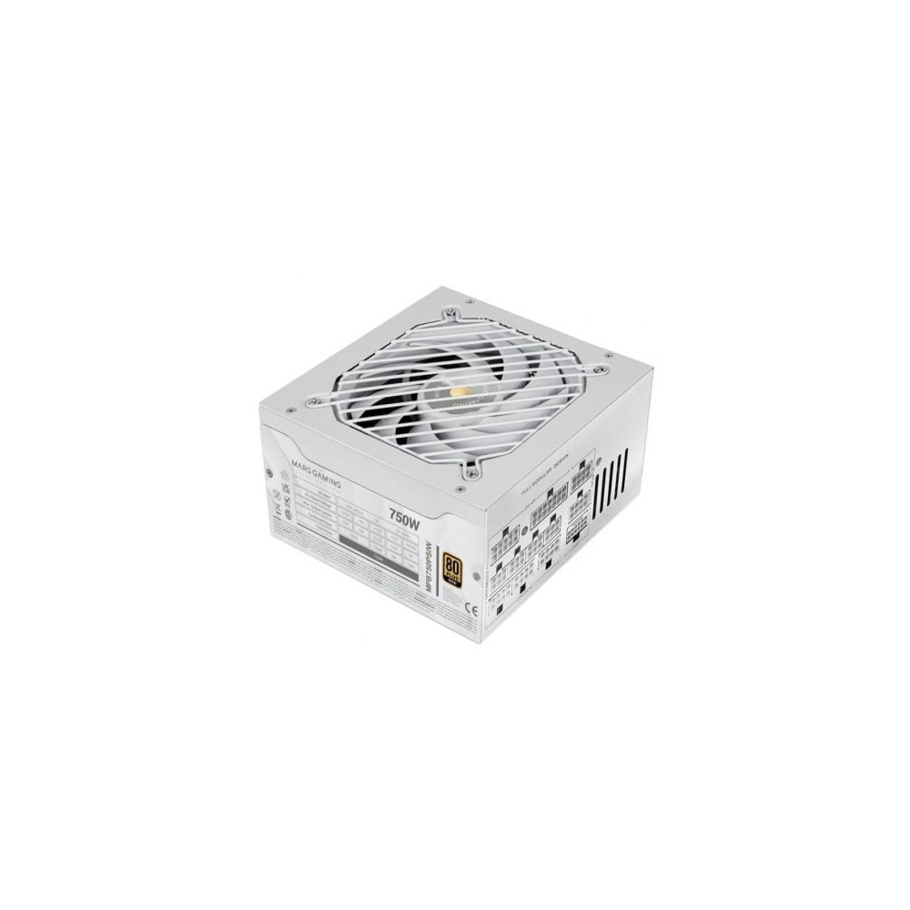 Fuente de Alimentación Mars Gaming MPB750PSI/ 750W/ Ventilador 14cm/ ATX 3.1/ PCIe 5.1/ 80 Plus Gold | Fuentes