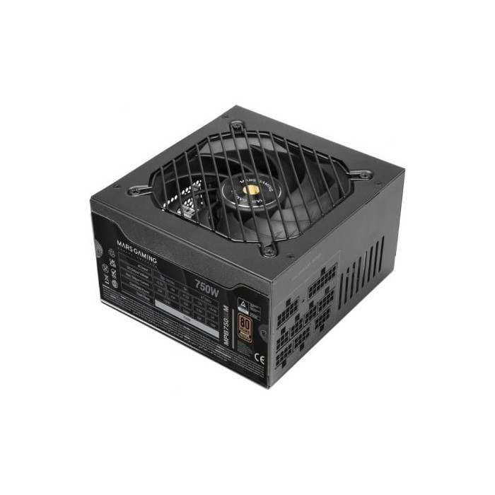 Fuente de Alimentación Mars Gaming MPB750SIM/ 750W/ Ventilador 14cm/ 80 Plus Bronze | Fuentes