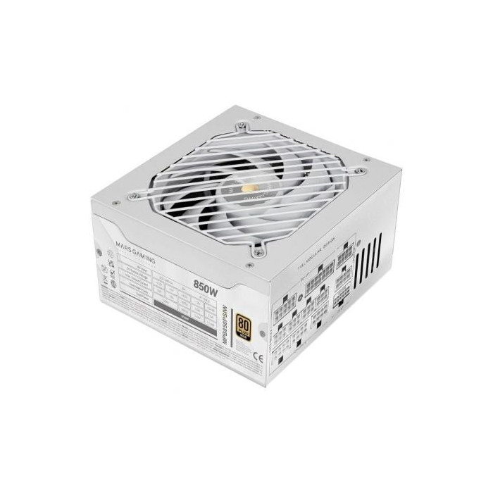 Fuente de Alimentación Mars Gaming MPB850PSI/ 850W/ Ventilador 14cm/ ATX 3.1/ PCIe 5.1/ 80 Plus Gold | Fuentes