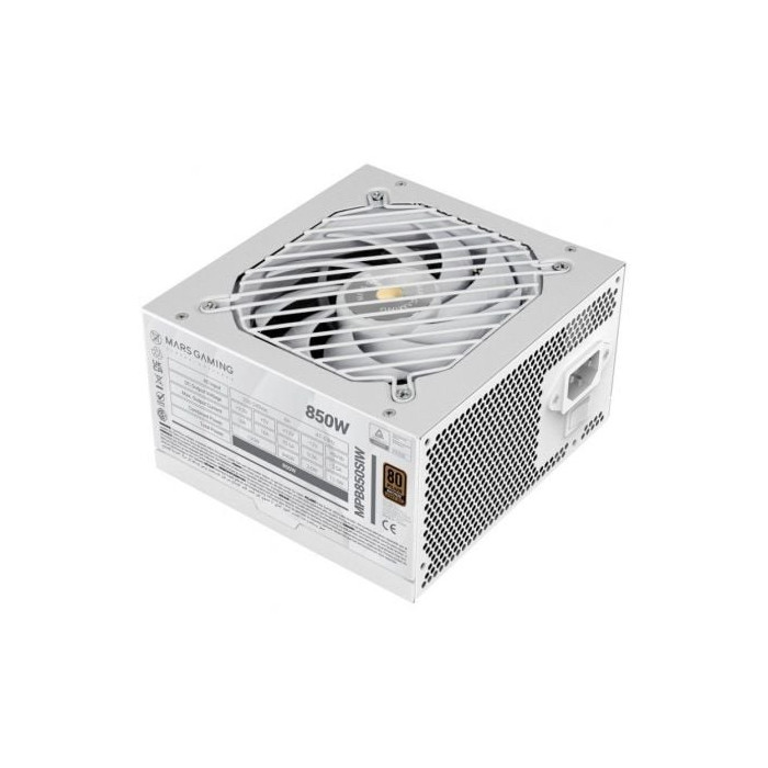 Fuente de Alimentación Mars Gaming MPB850SI/ 850W/ Ventilador 12cm/ 80 Plus Bronze | Fuentes