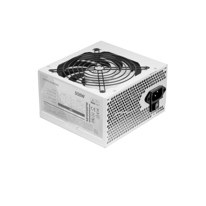 Fuente de Alimentación Mars Gaming MPIII550P/ 550W/ Ventilador 12cm | Fuentes