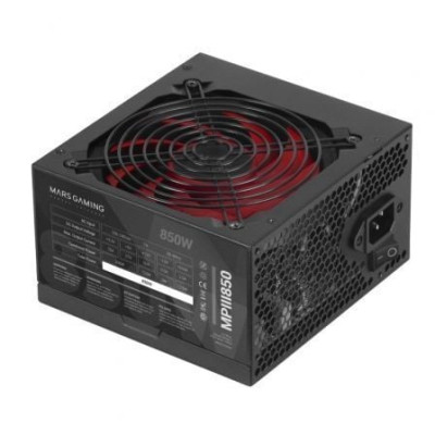 Fuente de Alimentación Mars Gaming MPIII850/ 850W/ Ventilador 12cm | Fuentes