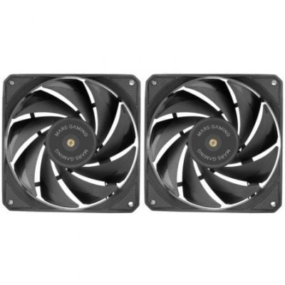 Pack 2 Ventiladores Mars Gaming MF-NCLX2/ 12cm | Refrigeradores