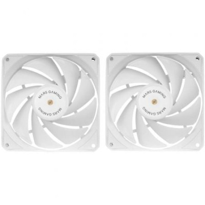 Pack 2 Ventiladores Mars Gaming MF-NCLX2/ 12cm | Refrigeradores