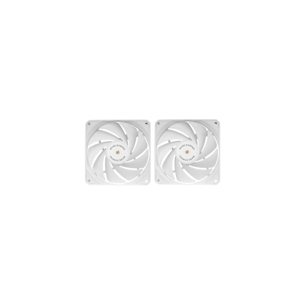 Pack 2 Ventiladores Mars Gaming MF-NCLX2/ 12cm | Refrigeradores