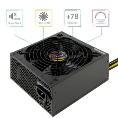 Fuente de Alimentación TooQ TQAPOLO-650SP/ 650W/ Ventilador 14cm | Fuentes