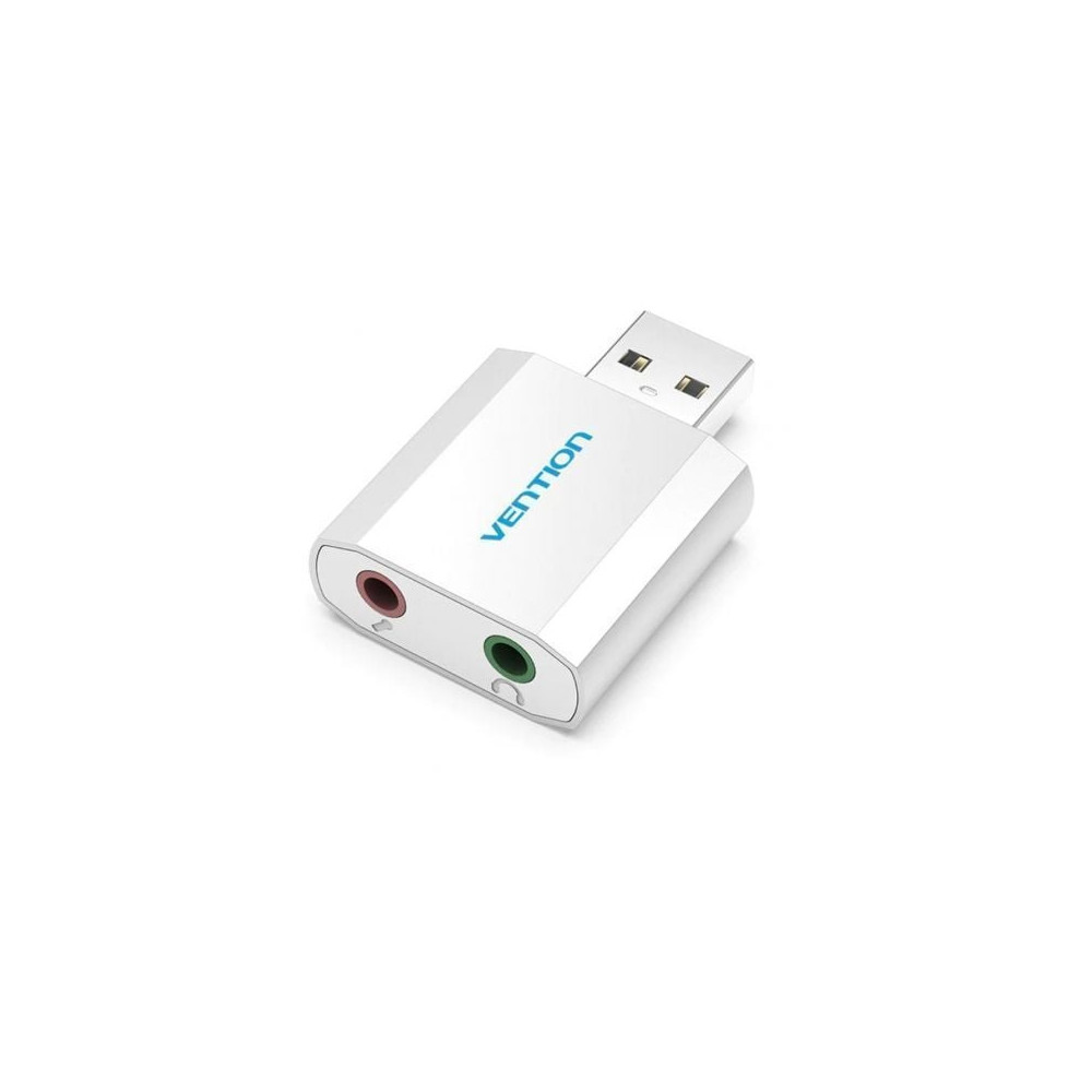 Tarjeta de Sonido Vention VAB-S13/ 2.1/ Plata | Tarjetas de Sonido