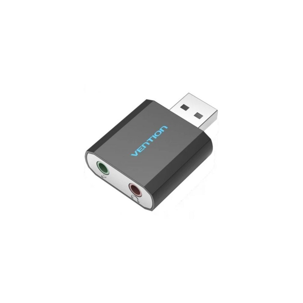 Tarjeta de Sonido Vention VAB-S17-B/ 2.1/ Negro | Tarjetas de Sonido