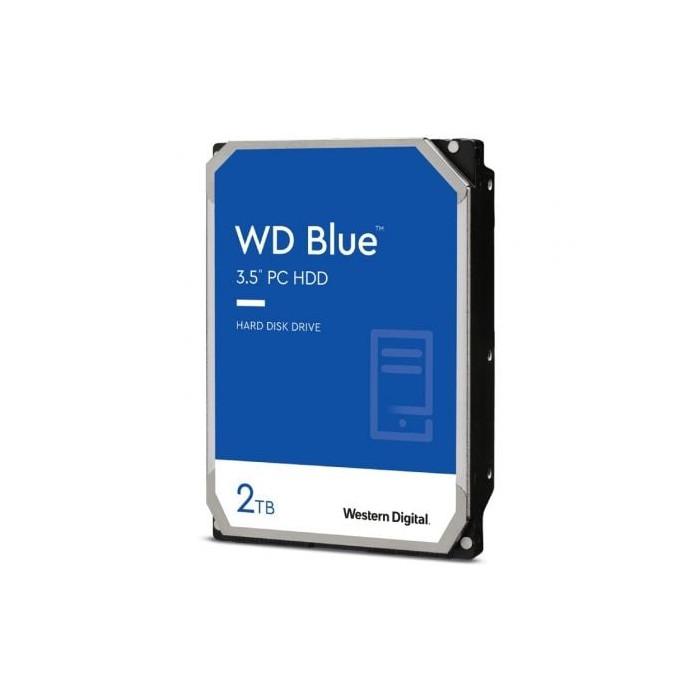 Disco Duro Western Digital WD Blue PC Desktop 2TB/ 3.5'/ SATA III/ 256MB | HDD