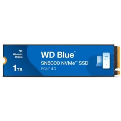 Disco SSD Western Digital WD Blue SN5000 1TB/ M.2 2280 PCIe Gen4/ Full Capacity | SSD