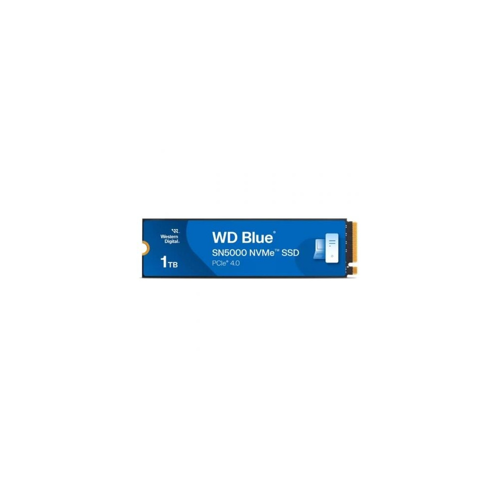 Disco SSD Western Digital WD Blue SN5000 1TB/ M.2 2280 PCIe Gen4/ Full Capacity | SSD