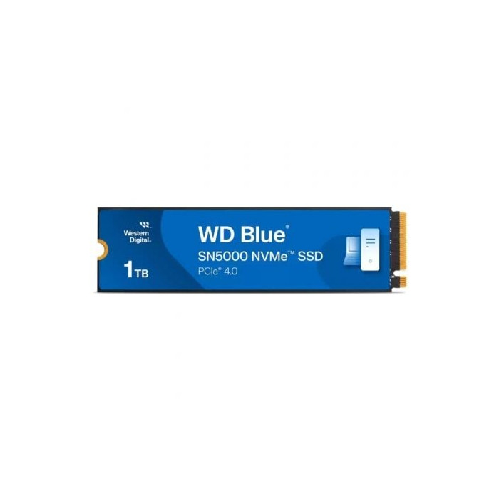 Disco SSD Western Digital WD Blue SN5000 1TB/ M.2 2280 PCIe Gen4/ Full Capacity | SSD