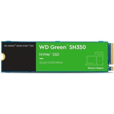 Disco SSD Western Digital WD Green SN350 2TB/ M.2 2280 PCIe Gen3/ Full Capacity | SSD